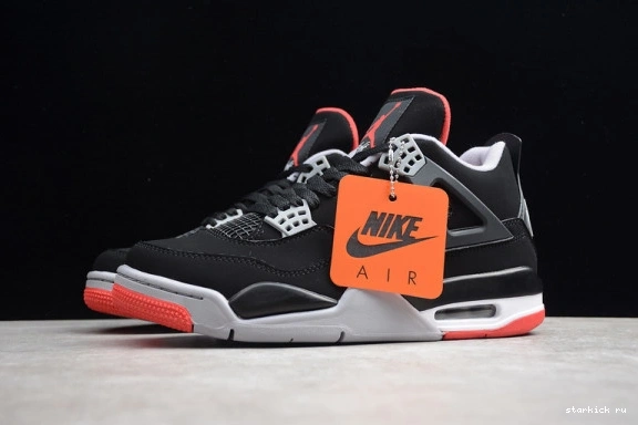 Retro 4 Jordan 408452-060 Bred 408452-060 1212